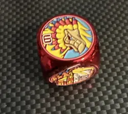 Digimon TCG Crest of Love Red Metal Dice X1 - Biyomon Mana Moon Yugioh - Image 5