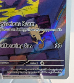 Pokemon TCG Gastly Illustration Rare IR Holo Card 177/162 Temporal Forces NM - Image 4