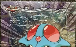 TENTACRUEL #73, Series 1 - 2000, Topps TV Animation Edition Chrome Pokemon Card - Image 2