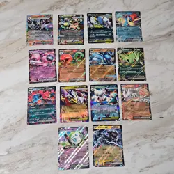 POKEMON TCG Lot Of 14 SCARLET & VIOLET/ MEGA ERA EX Rare Holographic Cards - Image 1