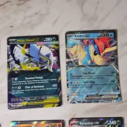 POKEMON TCG Lot Of 14 SCARLET & VIOLET/ MEGA ERA EX Rare Holographic Cards - Image 3