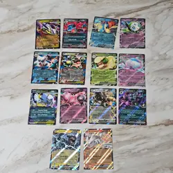 POKEMON TCG Lot Of 14 SCARLET & VIOLET/ MEGA ERA EX Rare Holographic Cards - Image 1