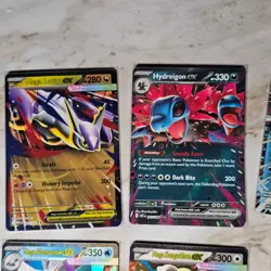 POKEMON TCG Lot Of 14 SCARLET & VIOLET/ MEGA ERA EX Rare Holographic Cards - Image 2