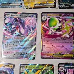 POKEMON TCG Lot Of 14 SCARLET & VIOLET/ MEGA ERA EX Rare Holographic Cards - Image 5