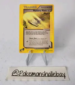 Mystery Plate A 133/144 - Skyridge Set *NM* Non Holo Pokemon Card - Image 1