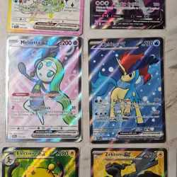 Pokemon TCG LOT of ULTRA RARE FULL ART EX V 10 cards NEAR MINT - Image 3