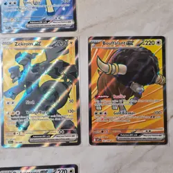 Pokemon TCG LOT of ULTRA RARE FULL ART EX V 10 cards NEAR MINT - Image 5