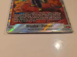 Trunks : Future SB02-010 Alt Art Manga 02 Dragon Ball Card English??Pack Fresh?? - Image 3
