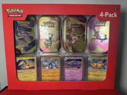 Pokemon Scarlet & Violet 151 (4 Mini Tins + 4 Promo Cards Bundle) See Photos - Image 1