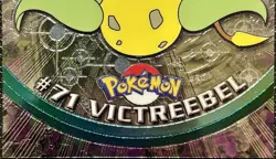 VICTREEBEL #71, Series 1 - 2000, Topps TV Animation Edition Chrome Pokemon Card - Image 3