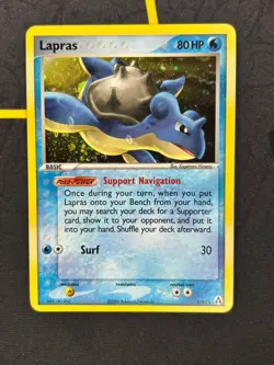 Lapras 8/92 - EX Legend Maker 2006 Holo Rare Pokemon Card - LP - Image 1