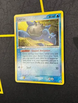Lapras 8/92 - EX Legend Maker 2006 Holo Rare Pokemon Card - LP - Image 2