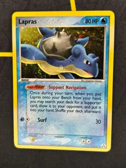 Lapras 8/92 - EX Legend Maker 2006 Holo Rare Pokemon Card - LP - Image 4