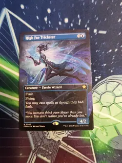 MTG High Fae Trickster (Borderless) Foundations Regular NM/M - Image 1