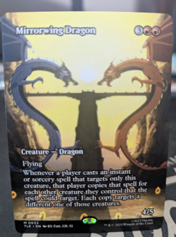 Mirrorwing Dragon (Borderless) 0033 - Avatar: The Last Airbender TLE MTG - Image 1