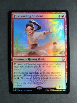 Firebending Student (Foil) Rare MTG Avatar - Image 1