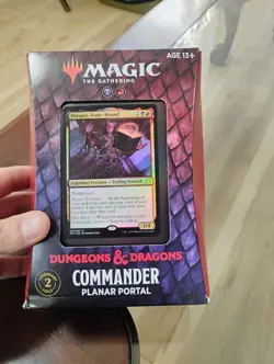 MTG-Adventures in Forgotten Realms-Planar Portal Commander Deck-New in Box - Image 1