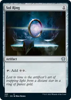 Sol Ring - Commander 2021 #263 MTG Magic The Gathering - Image 1