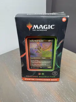 Mtg Starter Commander Deck Draconic Destruction Sealed - Image 4