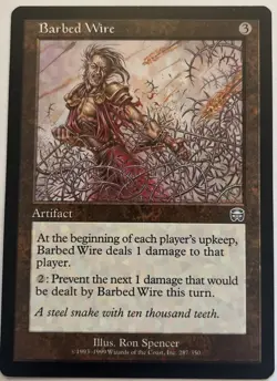 MTG Barbed Wire NM ? Mercadian Masques - Image 1