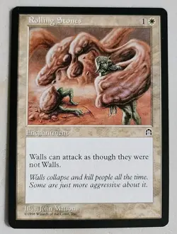 Rolling Stones Stronghold Regular NM Near Mint MTG - Image 1