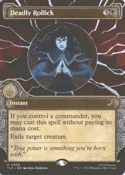 MTG Deadly Rollick (0309) *Non-Foil* Showcase Avatar TLE MT/NM Free Ship - Image 1