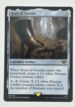 MTG Horn of Gondor #240 Lord of the Rings Magic LOTR - Image 1