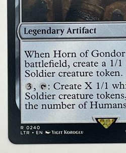 MTG Horn of Gondor #240 Lord of the Rings Magic LOTR - Image 5