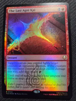 MTG Magic The Gathering -The Last Agni Kai -R 0144 - NM - FOIL! ?? - Image 1