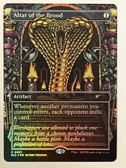 Altar of the Brood Secret Lair Countdown Encyclopedia Kit Foil MTG NM - Image 1