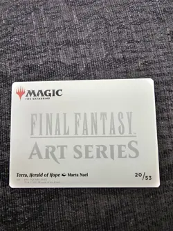 Terra, Herald of Hope (Gold-Stamped Signature) Art Series: Final Fantasy - Image 3