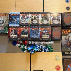 Magic The Gathering Core Game Set With Ravnica Guildpact Decks & Accessories - Image 5