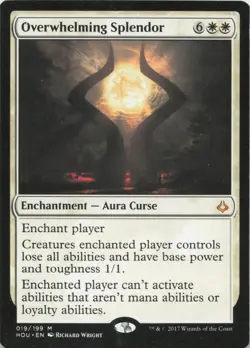 Overwhelming Splendor M Hour of Devastation 19 - LP MTG - Image 1