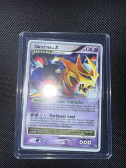 Pokemon TCG Giratina LV.X #DP38 2009 Diamond and Pearl Promo Holo Rare - Image 1
