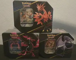 Set of 3 - Pokemon TCG: Crown Zenith Collection Tins - Factory Sealed 820650851940 - Image 1
