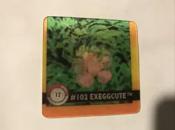 Exeggutor Exeggcute Artbox Pokemon Action Flipz Premier Edition #12 1999 - Image 2