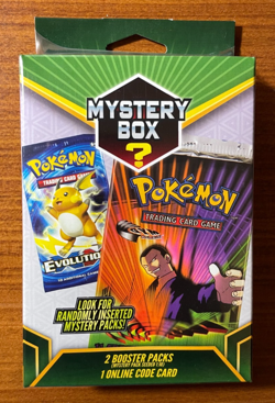 POKEMON Mystery Box Walgreens Green (2 Booster Packs) SEALED Gym ChallengeU - Image 1