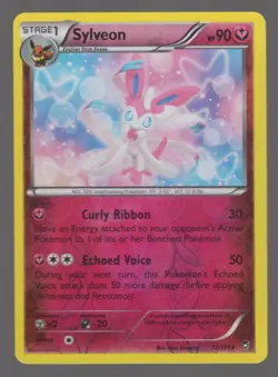 Pokemon XY Furious Fists SYLVEON Reverse Holo 72/111 LP - Image 1