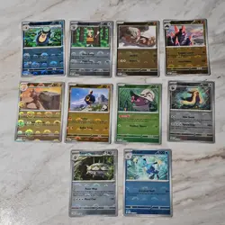 Pokemon TCG Black Bolt & White flare Poke Ball Holos Lot Of 10 NM - Image 1