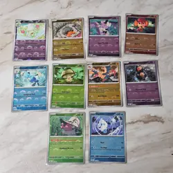 Pokemon TCG Black Bolt & White flare Poke Ball Holos Lot Of 10 NM - Image 1