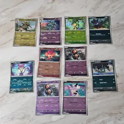 Pokemon TCG Black Bolt & White flare Poke Ball Holos Lot Of 10 NM - Image 1