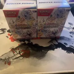 Pokemon TCG Prismatic Evolution Booster Bundle Lot of 2 Scarlet Violet Sealed - Image 1