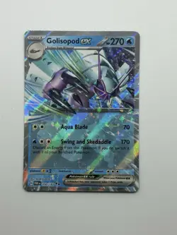 Golisopod ex 50/182 Paradox Rift Reverse Holo Double Rare Pokemon TCG - Image 1