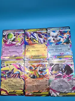 Mega Evolution EX Lot 6 Double Rares Pokemon TCG - Image 1