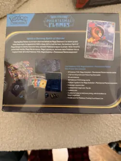 Phantasmal Flames Elite Trainer Box Pokemon TCG Factory Sealed ETB Ready 2 SHIP! - Image 3