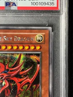 Yugioh Slifer The Sky Dragon Secret Rare GBI-001 PSA 10 Gem Mint - Image 4