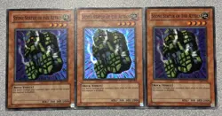 Stone Statue of the Aztecs AST-014 (x3) Super Rare Unlimited Edition - Image 1