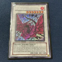 YUGIOH • BLACK ROSE DRAGON • SECRET RARE • CT05-EN003 • LIMITED - Image 1