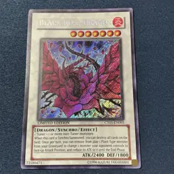 YUGIOH • BLACK ROSE DRAGON • SECRET RARE • CT05-EN003 • LIMITED - Image 2