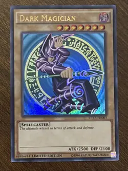 Dark Magician CT13-EN003 2016 Mega-Tins Limited Edition Ultra Rare LP - Image 1